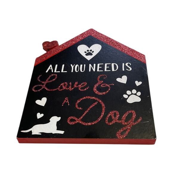 DIY Dog Pet Wreath Making Kit, Doghouse Shaped Sign Ribbon Bundle Set - Picture 7 of 11